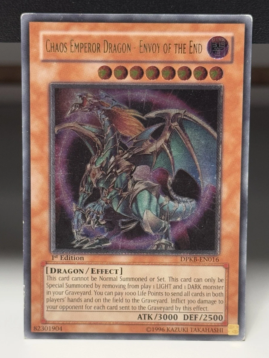 Chaos Emperor Dragon-Envoy of the End Yu-Gi-Oh! Individual Trading