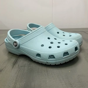Crocs Kids Light Blue Size J6 Classic Clogs Slip On Shoes Boys Girls - Picture 1 of 8