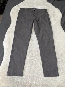 BYLT Pants Mens 34 Gray Tech Denim Everyday Pant 2.0 Pocket Straight - Picture 1 of 9