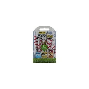 Champ Fly Tee (2 3/4", White/Red, 30 pack) My Hite Performance Golf Tee NEW - Picture 1 of 1