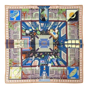 HERMES Carré 90 Objets de Curiosite Scarf Objet de Curiosité unisex - Picture 1 of 9
