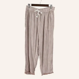 aerie Gauze High Waisted Striped Pant Size Large - Imagen 1 de 6