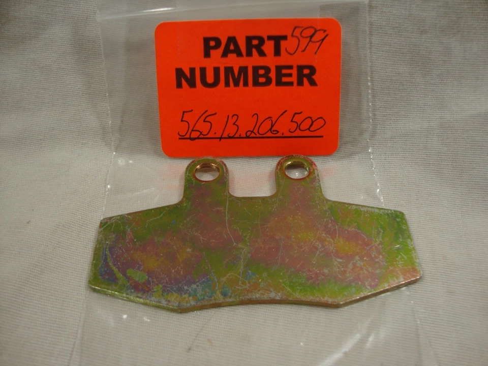 NOS KTM 56513206500 brake pad spacer 2mm 1988-1992 125 250 300 350 500 600 - Image 1 of 1