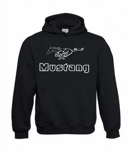 Mustang Men's Hoodie I Cape I Hoodie up to 5XL - Picture 1 of 8