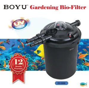 BOYU Gardening Bio-Filter Aquarium Fish Tank Pond 6000-10000L UV Steriliser - Picture 1 of 10