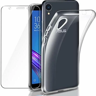 Custodia PER ASUS ZENFONE LIVE L1 ZA550KL X00RD Cover GEL tpu + PELLICOLA VETRO - Immagine 1 di 4