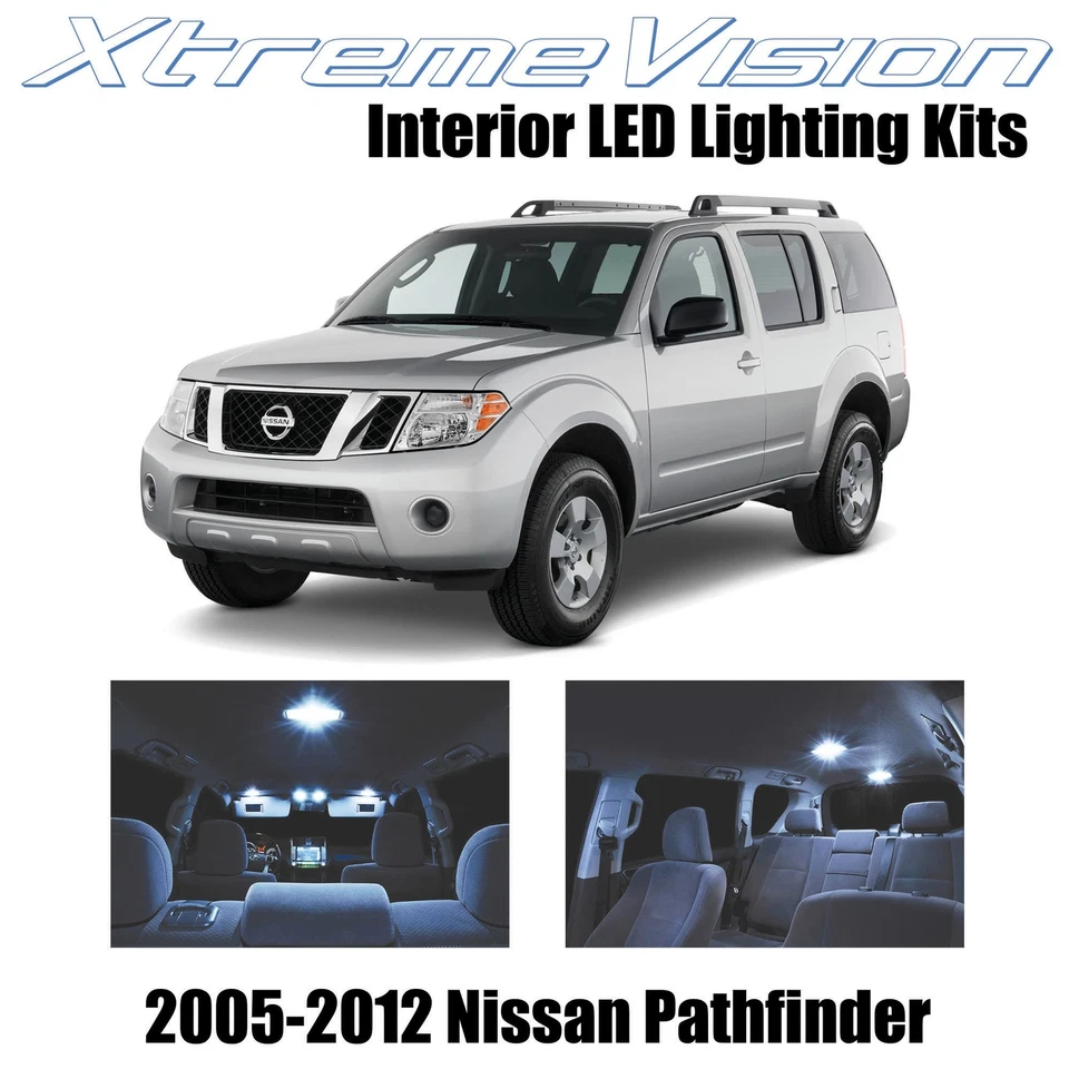 LED interior XtremeVision para Nissan Pathfinder 2005-2012 (10 piezas) Foto 1 de 1