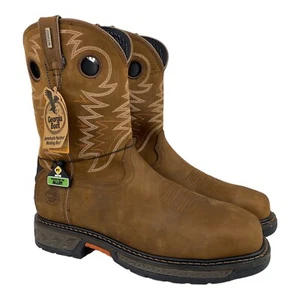 Georgia Boot Men's CARBO-TEC LT ALLOY TOE WATERPROOF PULL-ON BOOTS Sz 12 NIB S14 - Picture 1 of 9