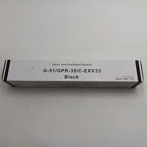 GPR-35 BLACK Toner Cartridge G-51/GPR-35/C-EXV33 IR 2520/2525/2530 - Picture 1 of 5