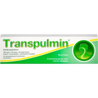 COOPER CONSUMER HEALTH DEUTSCHLAND GMBH TRANSPULMIN Erkältungsbalsam 40 g PZN 00580983