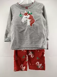 Christmas fleece unicorn pajama. NWT Size 18 Months - Picture 1 of 2