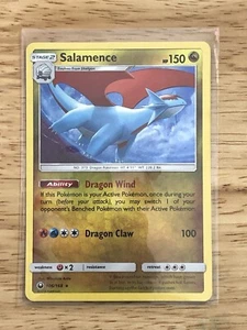 Pokemon TCG - Salamence 106/168 Cosmos Holo Rare - 2019 Pokemon Celestial Storm - Picture 1 of 2