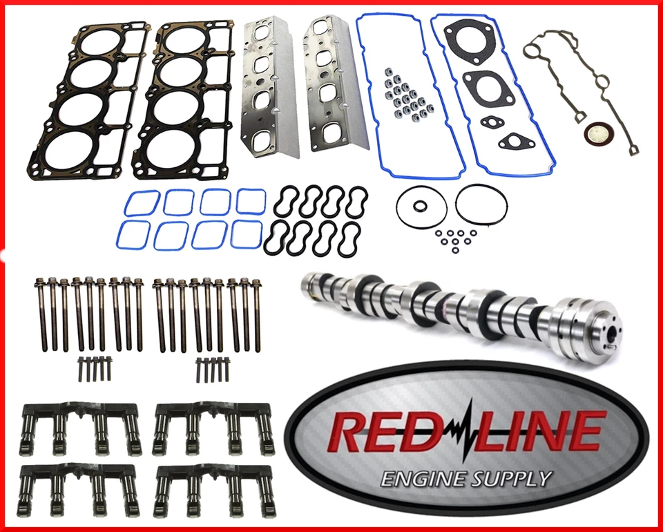 Kit de instalación de árbol de levas y elevadores VVT sin MDS para Dodge Ram 2009-2015 5,7 L Hemi Foto 1 de 4