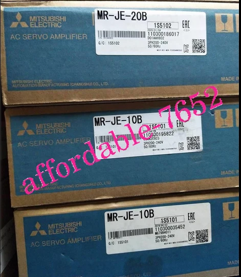 1pc Mitsubishi AC Servo Driver Mr-je-20b MRJE20B 1 Year