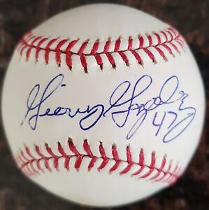 Gio Gonzalez Autograph MLB Baseball Washington Senators