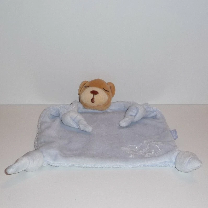 Kuscheltuch Bär Kaloo - Sammlung Schlafwagen - Zeichnung Kinder - Bild 1 von 1