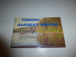 Fishing Alaskan Waters by Marilyn Carter (1986 PB) - Features Maps B295 - Picture 1 of 6