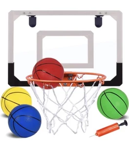 Indoor Mini Basketballkorb für Kinder Tür Bett Klassenzimmer LED Licht - Bild 1 von 4