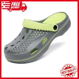 Women Men Arch Support Clogs Slip-On Garden Beach Slippers Feet Cushion Insoles - Picture 1 of 5