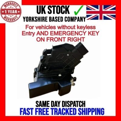 ЗАМОК ПЕРЕДНЕЙ ПРАВОЙ ДВЕРИ ПОДХОДИТ ДЛЯ VOLVO V70 III 2007-ON 31253658 АВАРИЙНЫЙ КЛЮЧ - Изображение 1 из 4