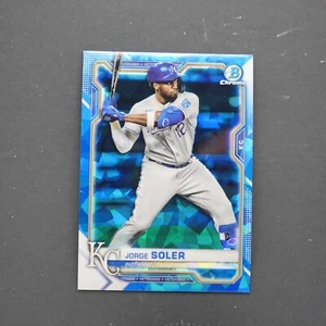 2021 Bowman Chrome Sapphire - Jorge Soler #47 - Picture 1 of 2