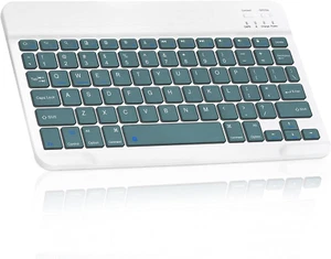 Ultra-Slim Bluetooth Rechargeable Keyboard for Xiaomi Mi 11X Pro and All Bluetoo - Picture 1 of 23