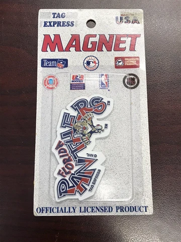 Vintage 1990'S NHL FLORIDA PANTHERS FRIDGE MAGNET Standings Board NEW Cover