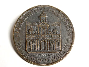 m266_Medaglia Papa GREGORIO XV postuma 1626 - Bronzo - Foto 1 di 2