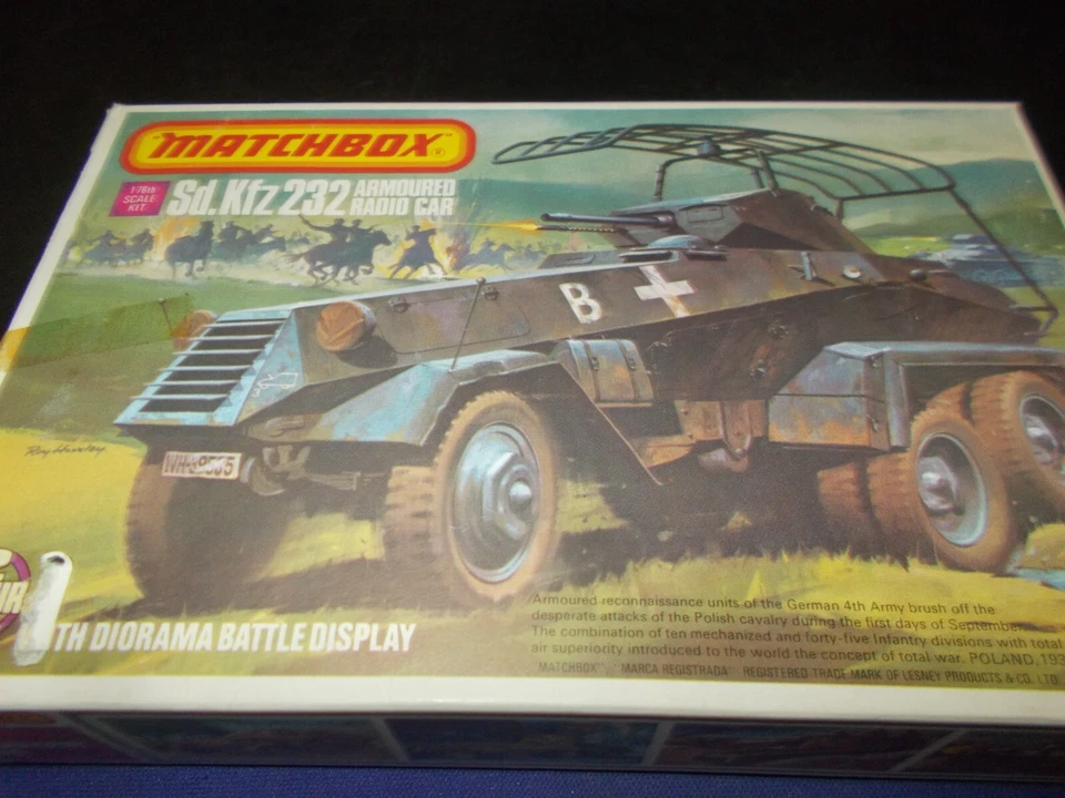 Matchbox Sd. Kfz 232 Armoured Radio Car - Image 1 of 1