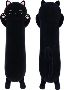 43" Long Cat Body Pillow Stuffed Animal Plush Soft Hugging Pillow Gift Adult kid - Picture 1 of 6