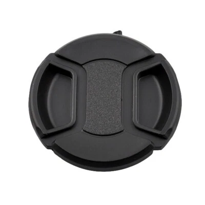 62mm Centre Pinch Front Lens Cap Universal Snap-on for Nikon Canon Sigma Lenses - Image 1 of 4