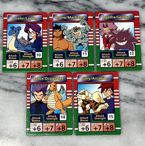 Pokémon Master Trainer Board Game RIVAL CARD Set OEM Replacement Parts Pieces - Picture 1 of 15