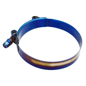 1Pc 304 Stainless Steel T-Bolt Clamp For 3.82"-4.13" Silicone Hose 97mm - 105mm - Picture 1 of 5