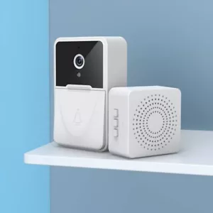 Neu im Karton Smart WLAN Video Sicherheit Türklingel Kamera Heim Fernbedienung Überwachung HD-Vision - Bild 1 von 9