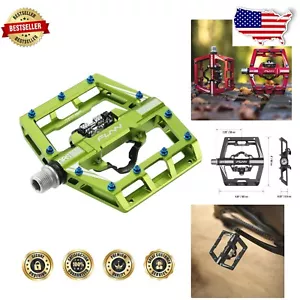 Single Sided Clip MTB Pedals with CrMo Axle - Perfect for All Terrain Cycling - Picture 1 of 9