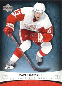 2005-06 Artifacts Hockey #37 Pavel Datsyuk