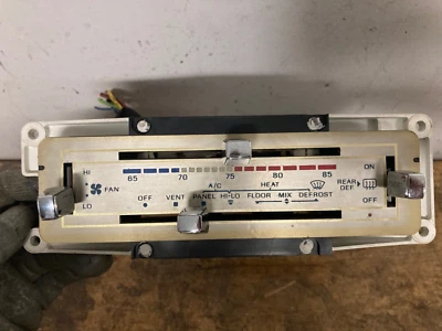1980 - 1983 Lincoln Mark VI Climate Heater Control Dash A/C Gauge Heat Control - Image 1 of 4