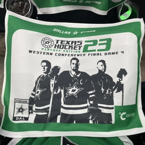 Dallas Stars Playoffs Towel Western Conference Finals Game 4 Cover