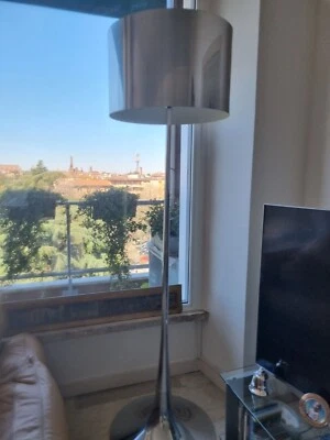 lampada flos spin light acciaio - Immagine 1 di 4