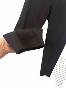 Michael Kors Pants Womens XL Black Pull On Elastic Waist Minimilist Stretch - Picture 1 of 7