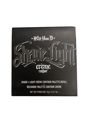 New KVD Vegan Beauty Shade + Light Cream Contour Palette Refill Hazel .21oz NEW - Image 1 of 3