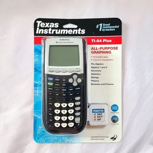 2019 Texas Instruments TI-84 PLUS Graphing Calculator New in Blister Pack - Picture 1 of 3
