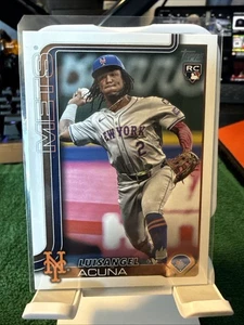 Luisangel Acuna RC 2025 Topps Costco Companion Card #CTC-6 Image Variation SP - Bild 1 von 2