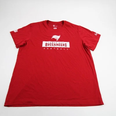 Tampa Bay Buccaneers Nike NFL On Field Short Sleeve Shirt Men's Red Used - Image 1 of 4