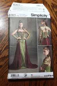 Simplicity 8363 Modello Fantasy Ranger Artigianale Schiuma Armatura Corona Cosplay Misses' UC - Foto 1 di 3