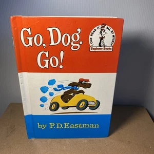 1961 Go, Hund. Go! P.D. Eastman Dr. Seuss Rare 1st Edition Hardcover Book Rare - Bild 1 von 4