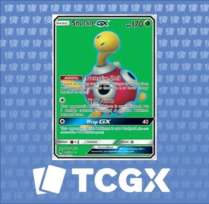 Pokemon - Shuckle GX (Full Art) - 195/214 - SM Lost Thunder - Holo - Ultra Ra NM - Bild 1 von 1