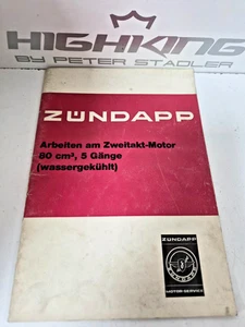 Zündapp KS80WC Reparaturanleitung Original Neu - Bild 1 von 1