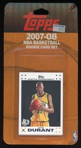 Juego de tarjetas de novato de baloncesto de la NBA Topps 2007-08 NUEVO SELLADO Kevin Durant novato radiocontrol - Imagen 1 de 2
