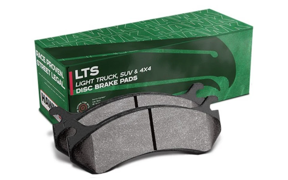 Pastilha de freio a disco traseira Hawk Performance HB556Y.710 para 05-07 Ford F-350 Super Duty - Imagem 1 de 4